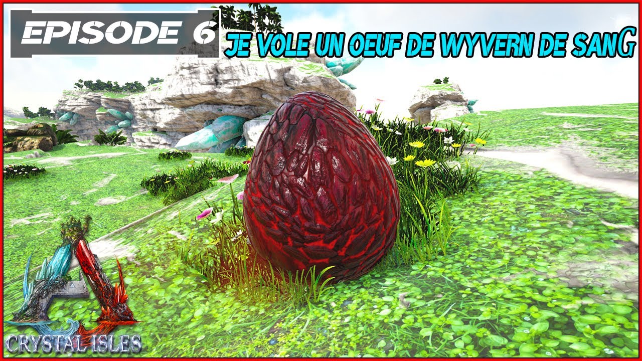 JE VOLE UN OEUF DE WYVERN DE SANG #06 : Ark Crystal Isles FR