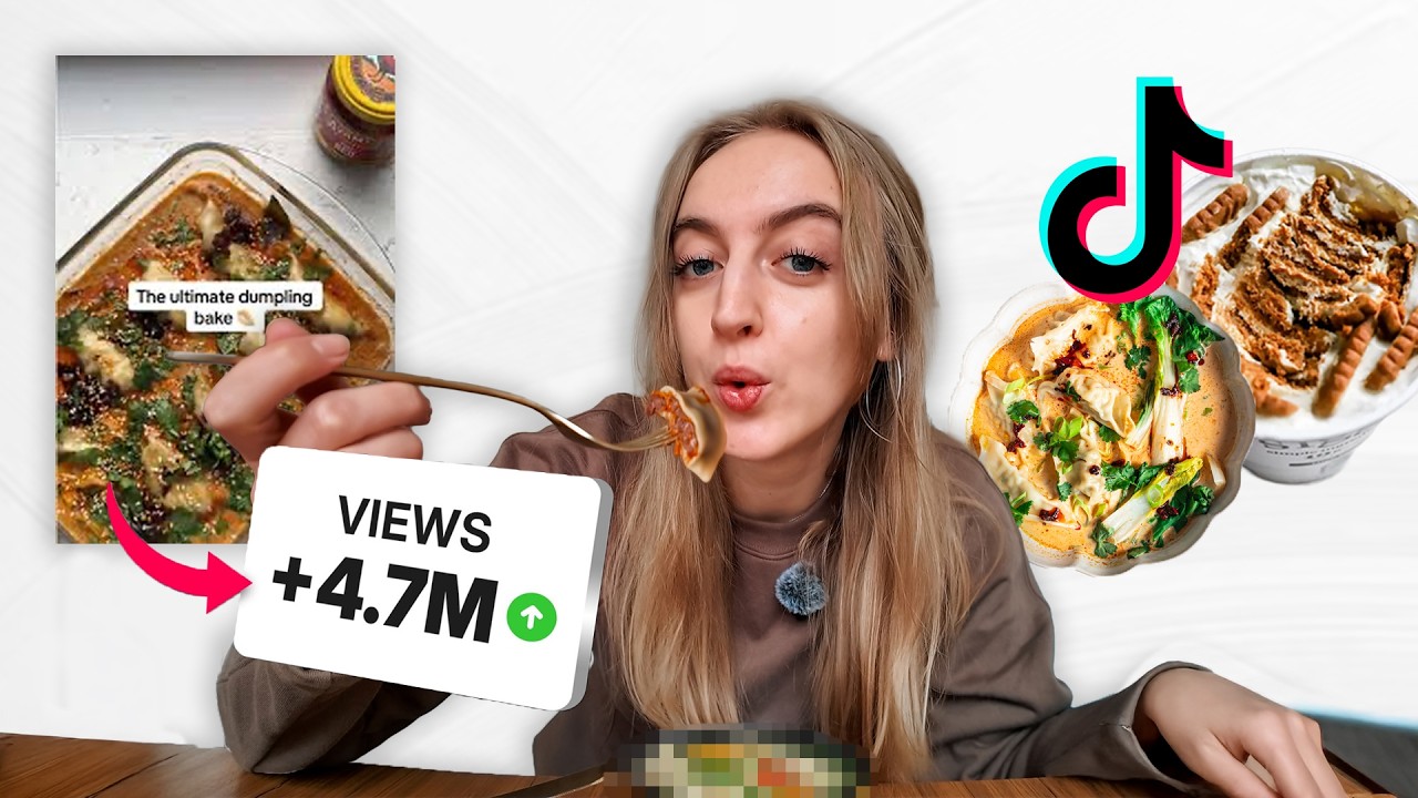 VIRAL TIKTOK recepten testen... 🥟🤔 taste test