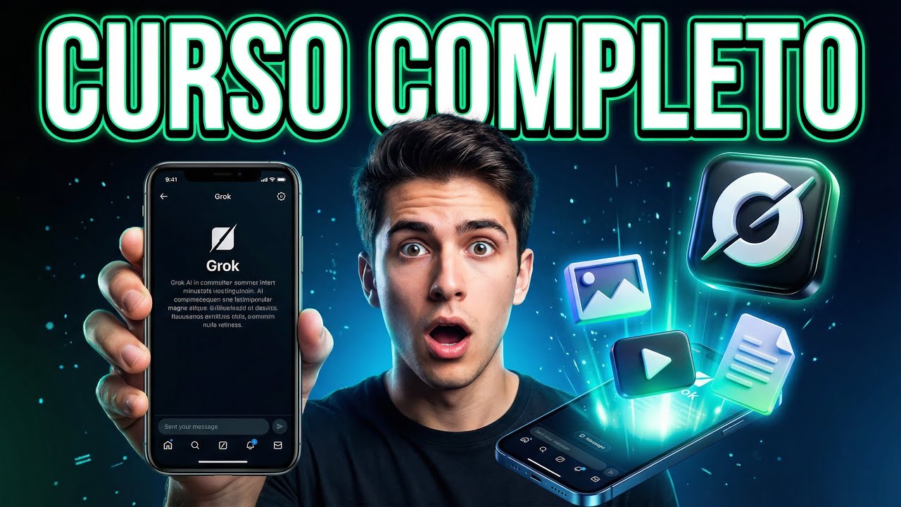 Como Usar Grok IA desde Celular | CURSO COMPLETO 2026 ✅