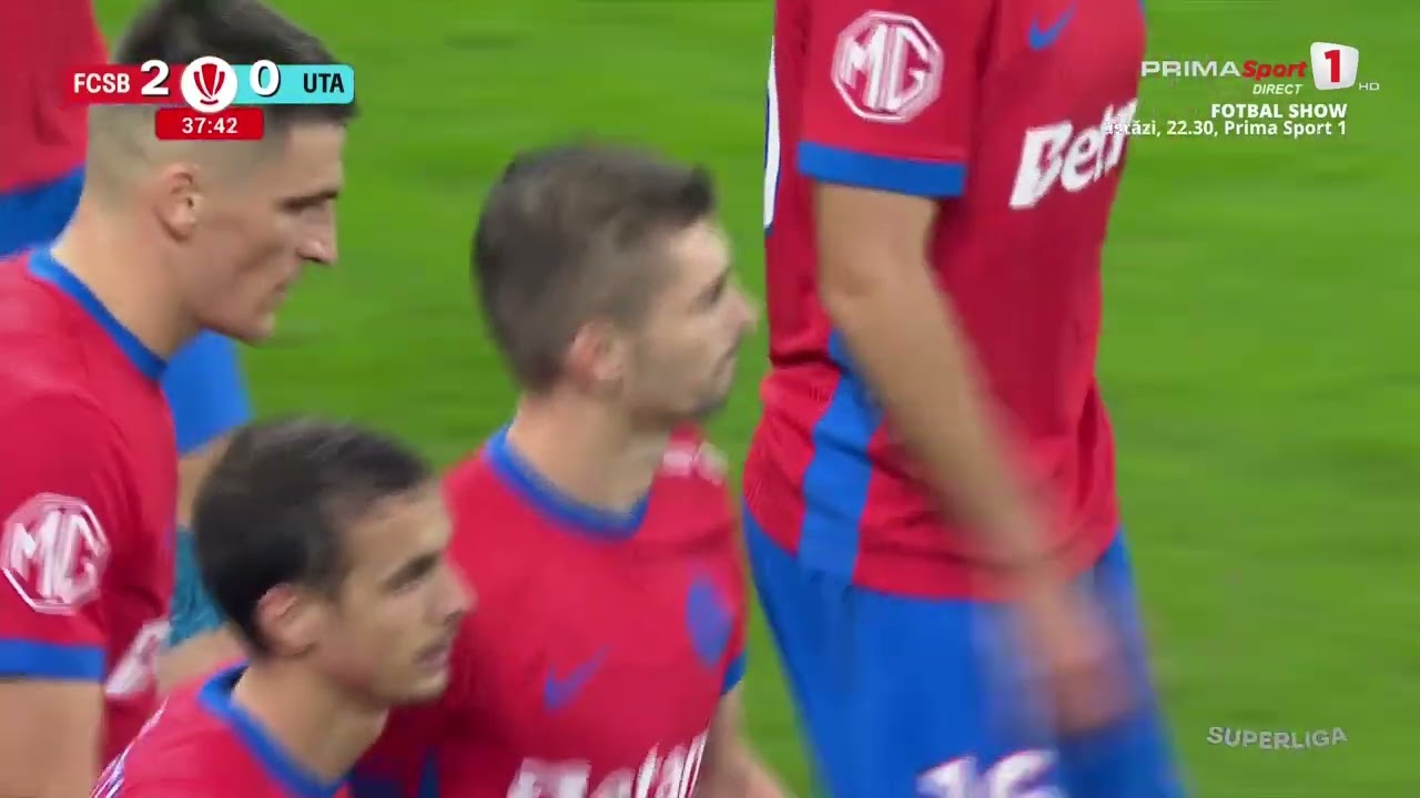 REZUMAT | FCSB - UTA 4-0 | Etapa 14, SuperLiga, 2025 - 2026