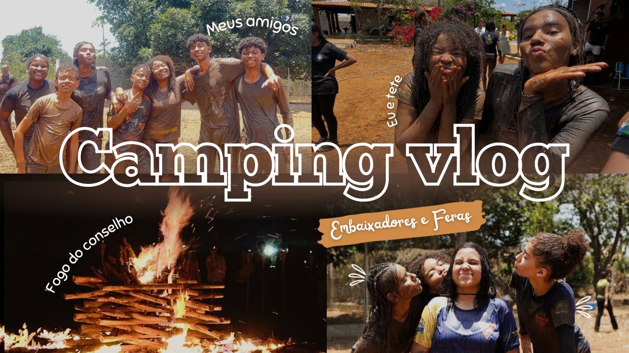 VLOG: ACAMPANDO COMIGO! Último acampamento como desbravadora ⛺️