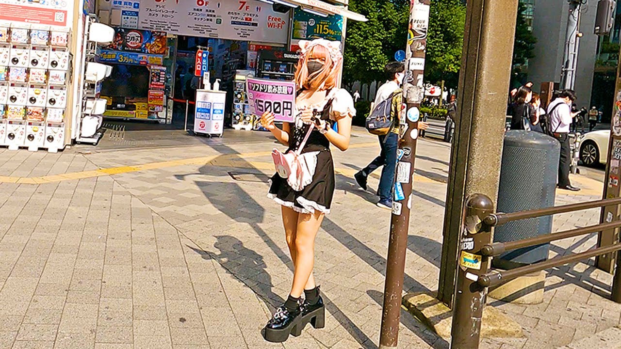 【4K】秋葉原を散策！メイドカフェの呼び込みさんが可愛い【Tokyo Walk】