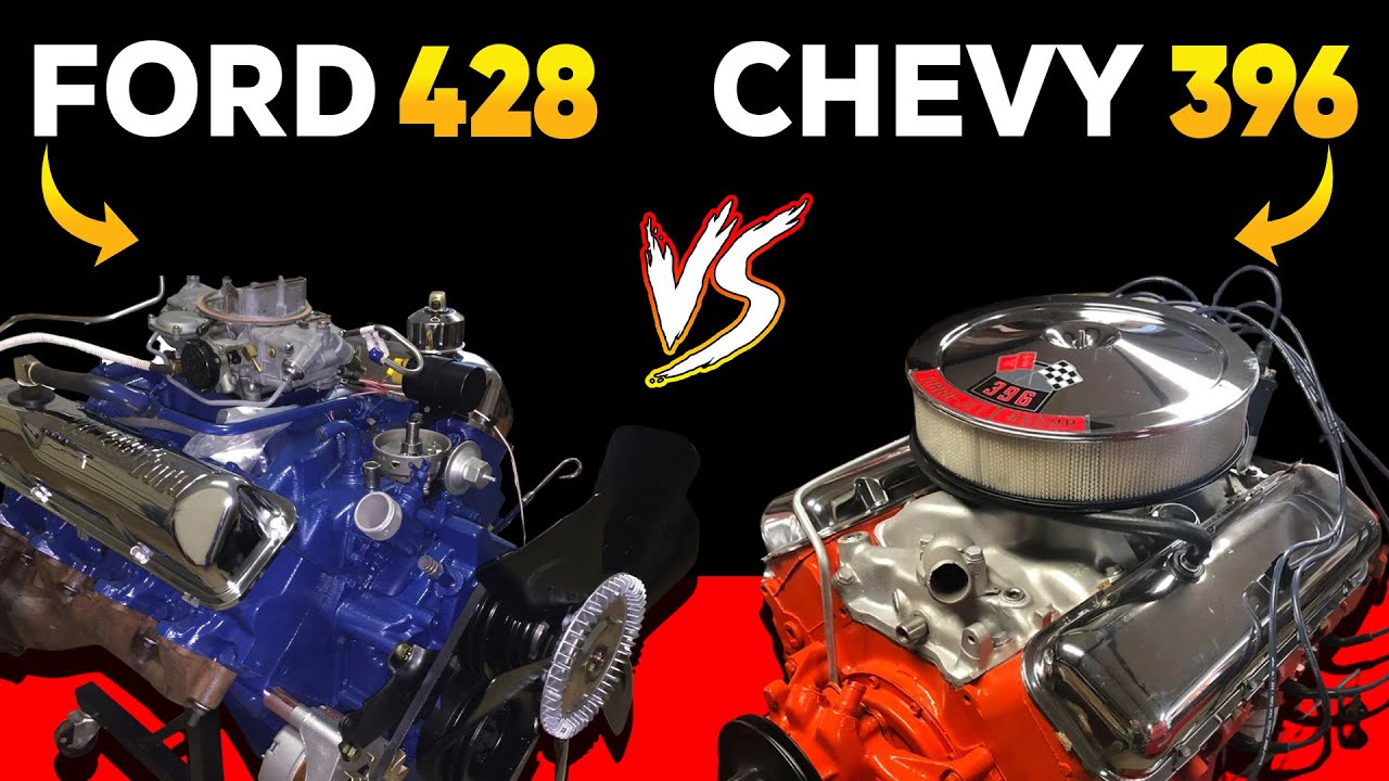 Ford 428 Cobra Jet vs Chevy 396 L78 | Who Was The King?