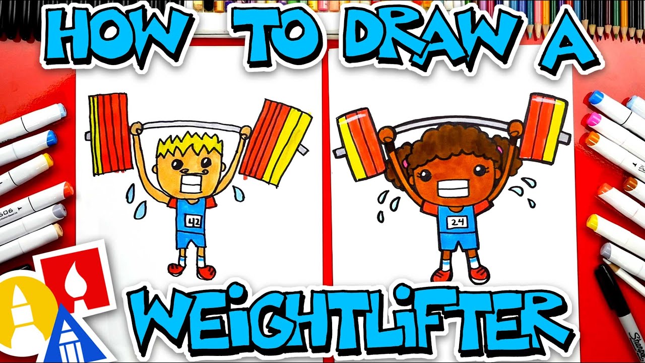 How To Draw A Weightlifter