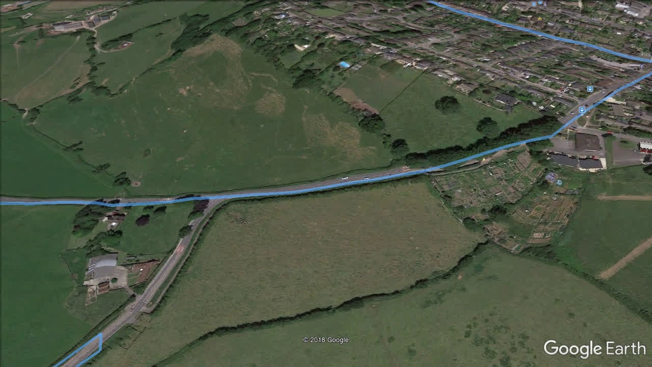 Cotswold Way Challenge. Final Route Flyover 2018
