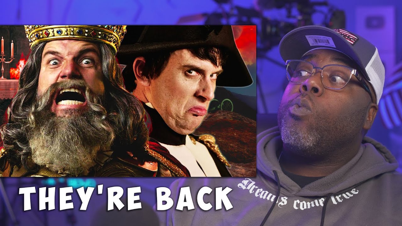 HISTORY NERD REACTS TO Napoleon vs Charlemagne.. Epic Rap Battles Of History | REACTION