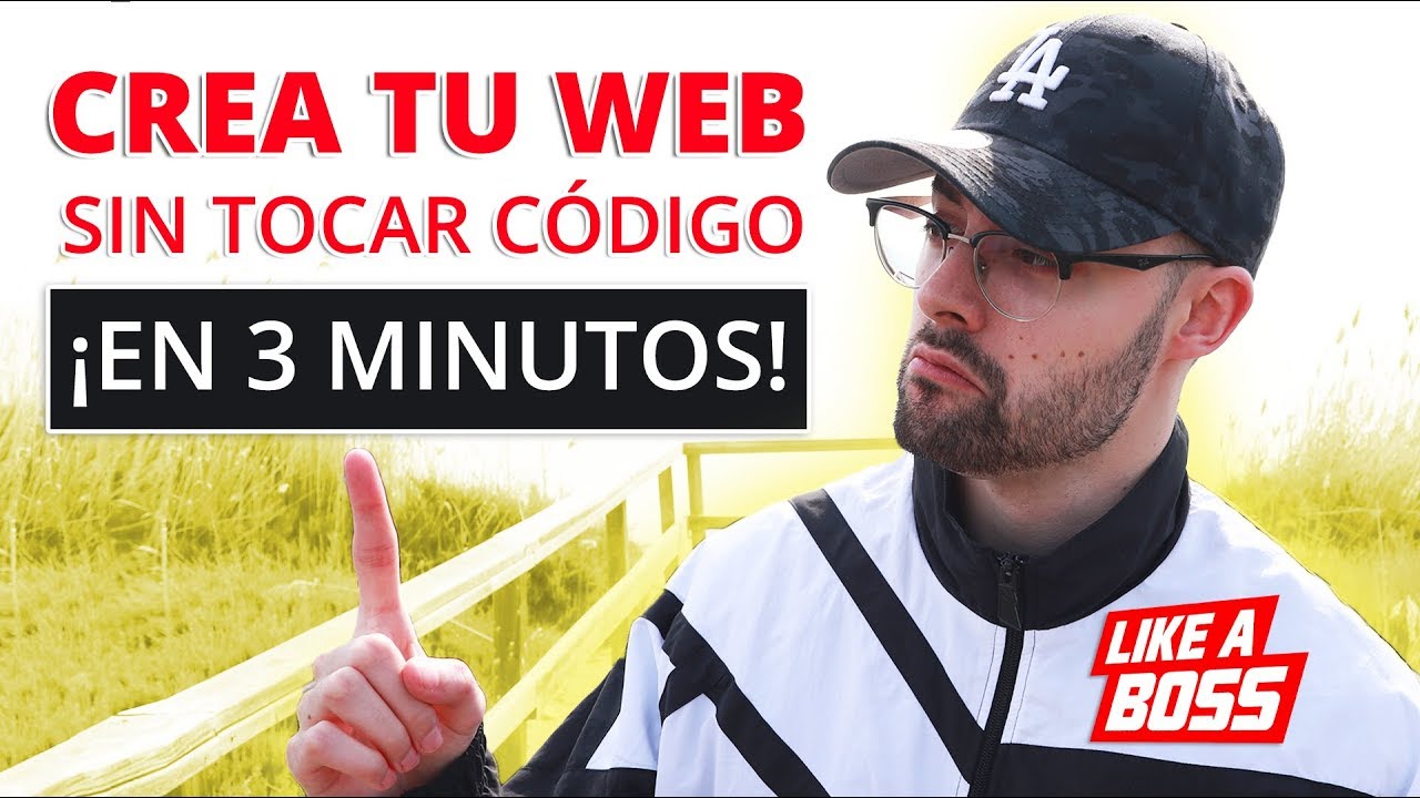 CREAR P&Aacute;GINAS WEB ☑️ Sin programar, Sin c&oacute;digo, Sin pagar desarrolladores 👉 GRATIS y EN 3 MINUTOS 💚