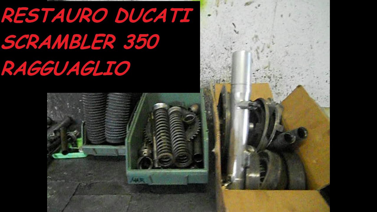 RESTAURO DUCATI SCRAMBLER 350 RAGGUAGLIO
