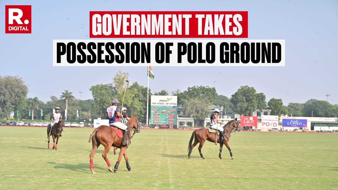 Centre Government To Take Over Polo Ground In Sensitive Delhi Race Course Area