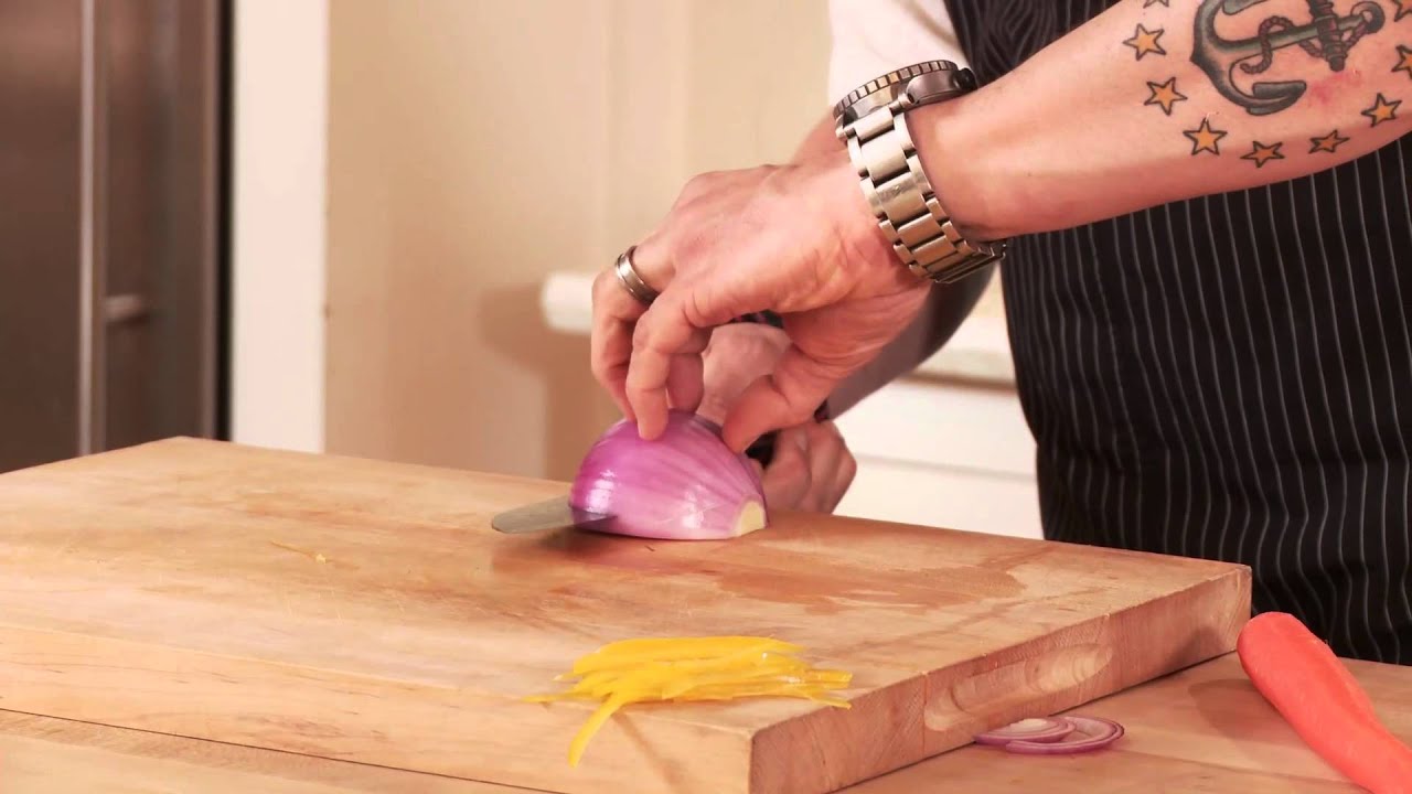 Chris Cosentino - How to Use the Shun Hiro Santoku Knife | Williams-Sonoma