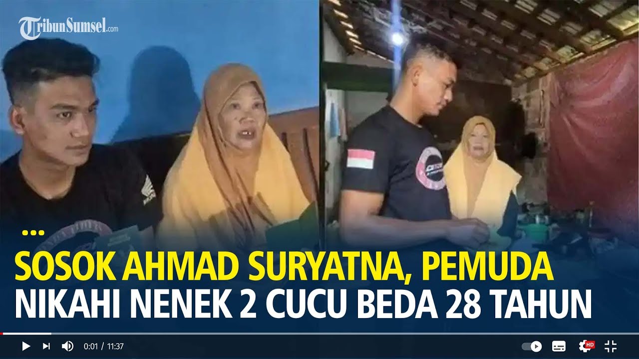 Sosok Ahmad Suryatna, Pemuda Nikahi Nenek 2 Cucu Beda 28 Tahun, Majikan Sendiri