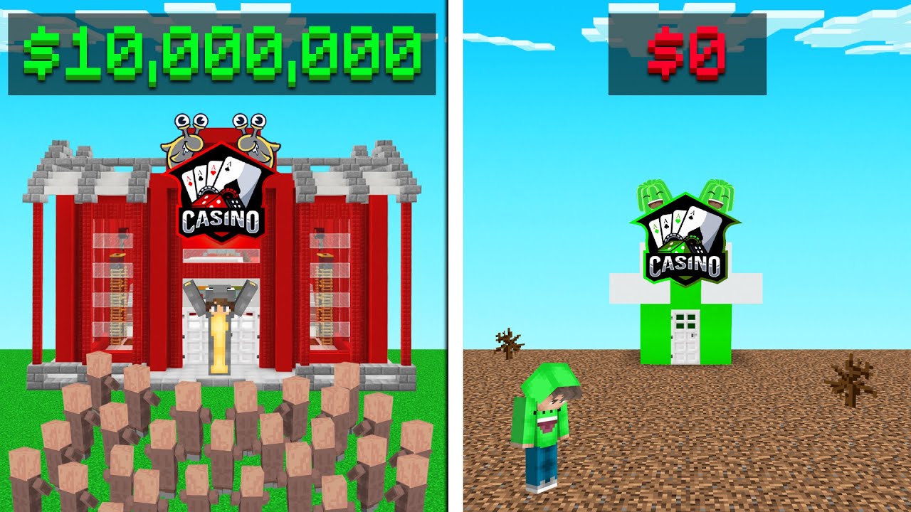 We Opened CASINOS In Minecraft!