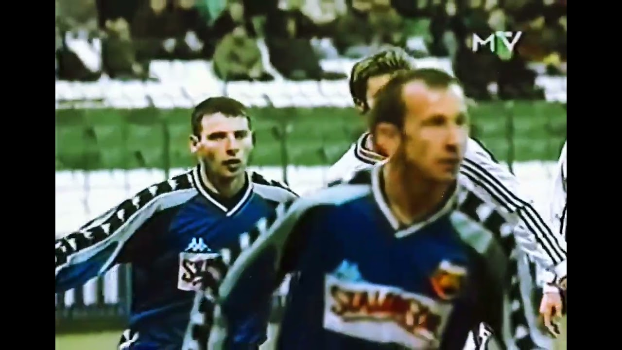 Tóth Mihály, Bárányos, és Horváth Péter góljai a Pécsnek. Ferencváros-Pécsi MFC 4-1 (2000.03.04.)