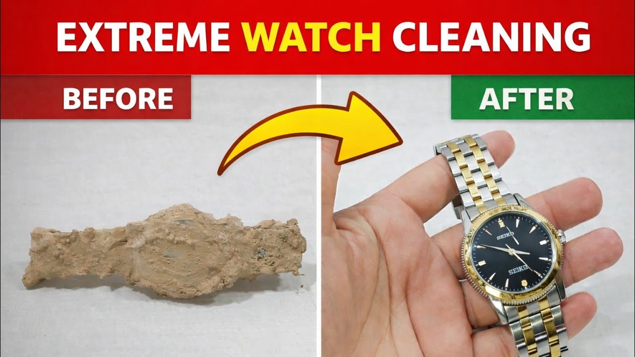 Extreme Watch Cleaning $3000 | Before & After Satisfying Transformation