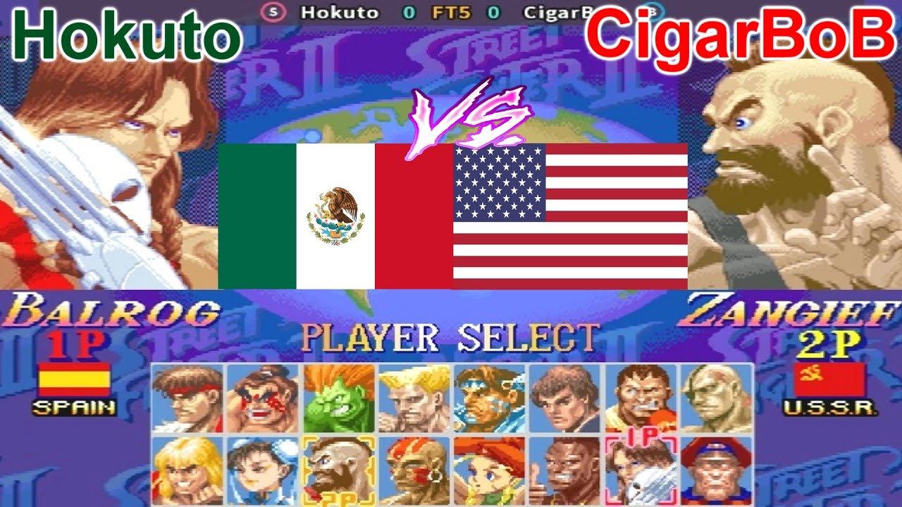 Super Street Fighter II X: Grand Master Challenge - Hokuto vs CigarBoB FT5