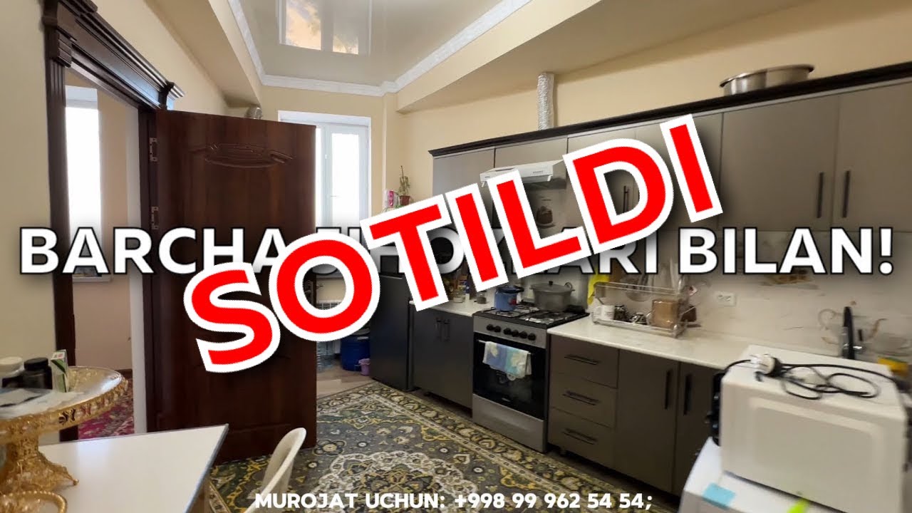 ❌SOTILDI❌БАРЧА ЖИХОЗЛАРИ БИЛАН 70 М/КВ КВАРТИРА СОТИЛАДИ.