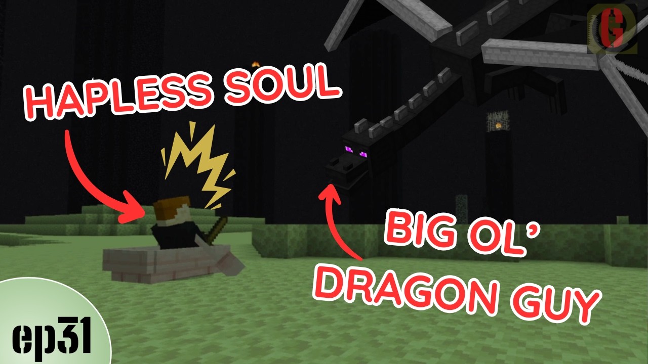I Beat Minecraft for the First Time Ever!!