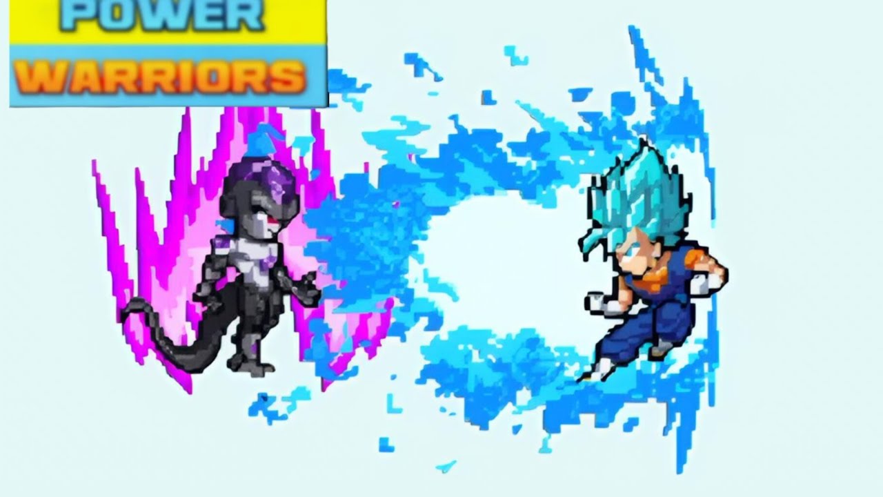 Power Warriors 19.8 Gameplay: Challenge Battle(Ssj 4 Vegeta Daima)- Vegito Blue Vs Black Frieza
