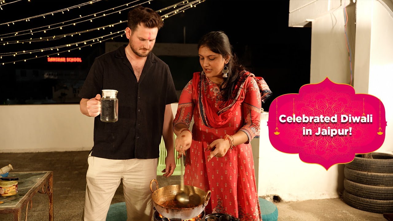 JAKE DRYAN CELEBRATED DIWALI IN JAIPUR | TWO BROTHERS ORGANIC FARMS | PLANT FUTURE