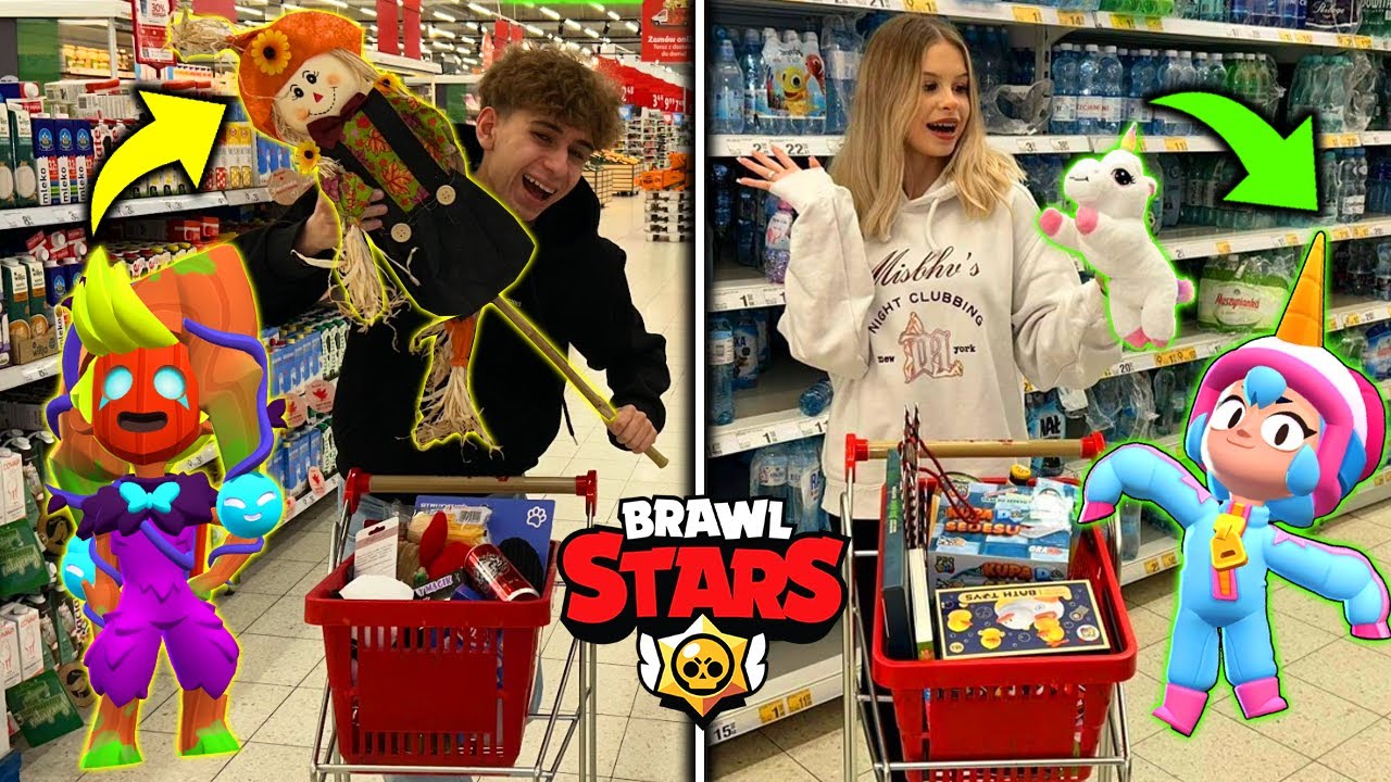 KTO KUPI WIĘCEJ RZECZY z BRAWL STARS w PRAWDZIWYM ŻYCIU ten WYGRYWA🥳