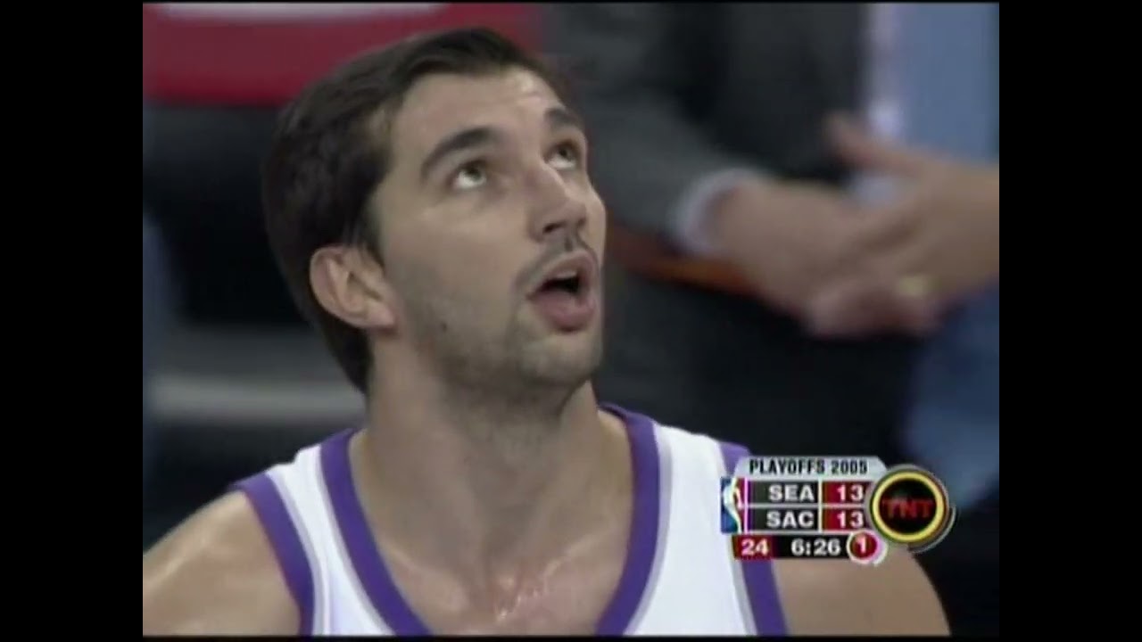 2005 NBA WCR1 Game 4 Seattle Sonics @ Sacramento Kings - 2005/05/01 (Allen45p; Lewis20; Peja27p)