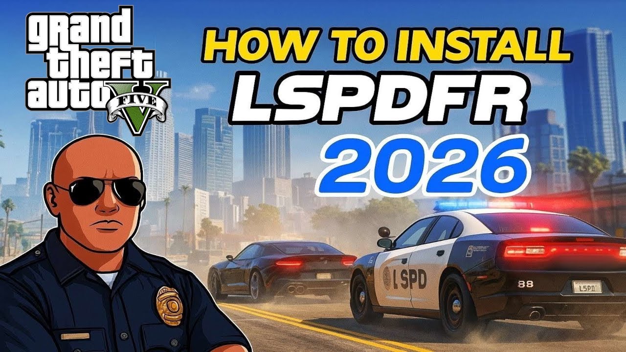 Become A Cop In GTAV: How To Install LSPDFR In 2026