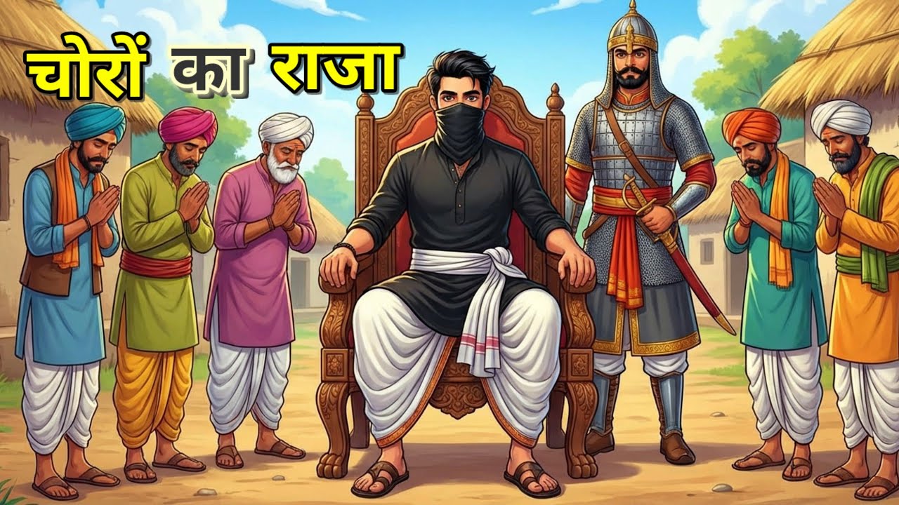 🔴 चोरों का राजा । Hindi Moral Story | kahani |bed time story | cartoon story | कहानी