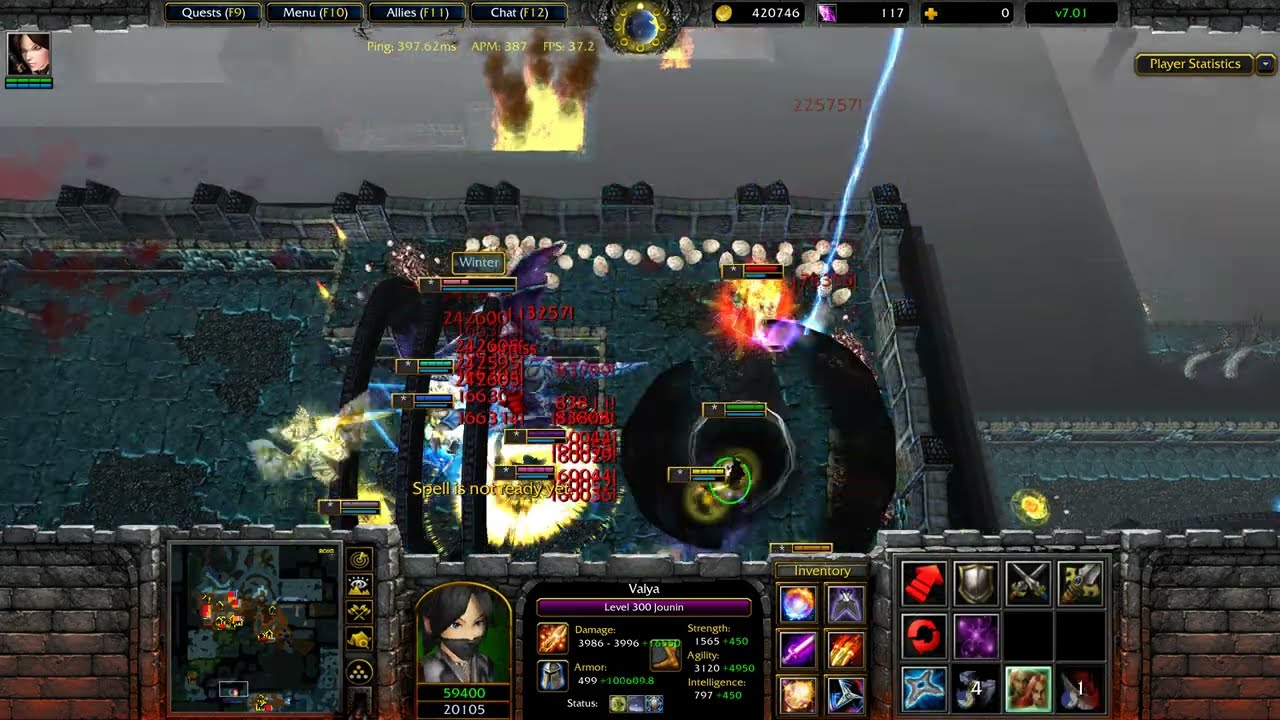 Warcraft 3 Reforged: Twilight's Eve Evo How high ping Jounin 101.