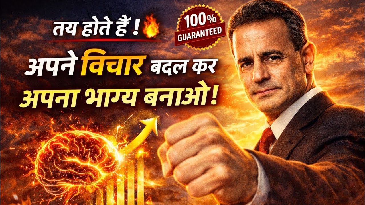 “अपने विचार बदलो, अपना भाग्य बनाओ!”