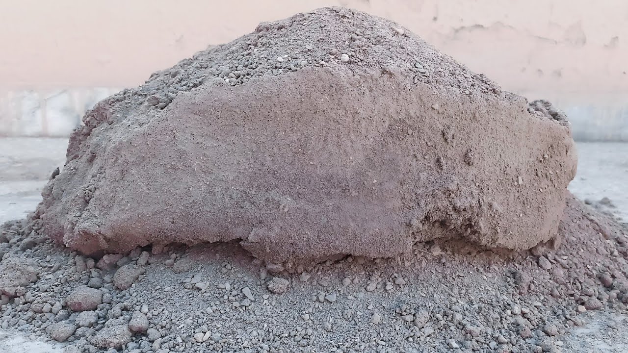 Sand cement crushing | scraping | digging | Mountain ⛰️ Series | Part 5 | ASMR Analmun