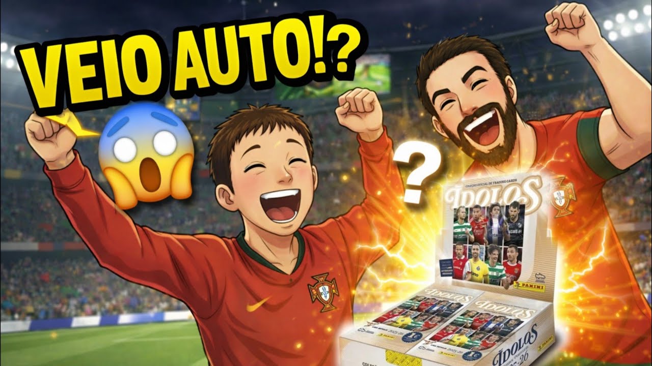 ABRIMOS MAIS UMA CAIXA DE IDOLOS 25/26!!
