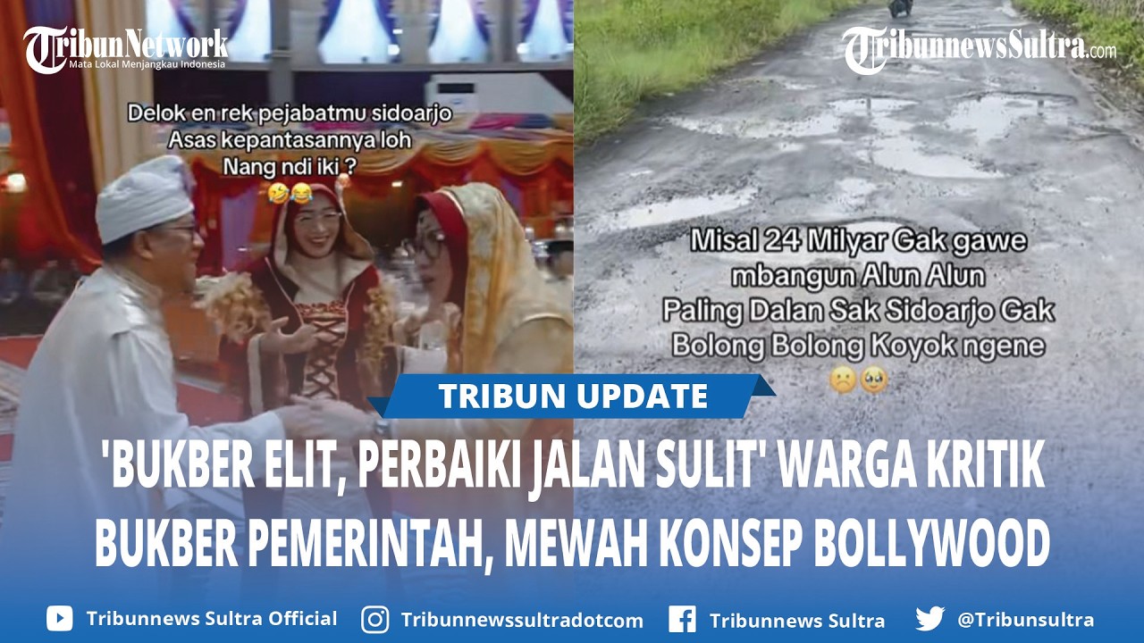 'Bukber Elit, Perbaiki Jalan Sulit' Pemkab Sidoarjo Dikecam Buntut Bukber Mewah, Konsep Bollywood