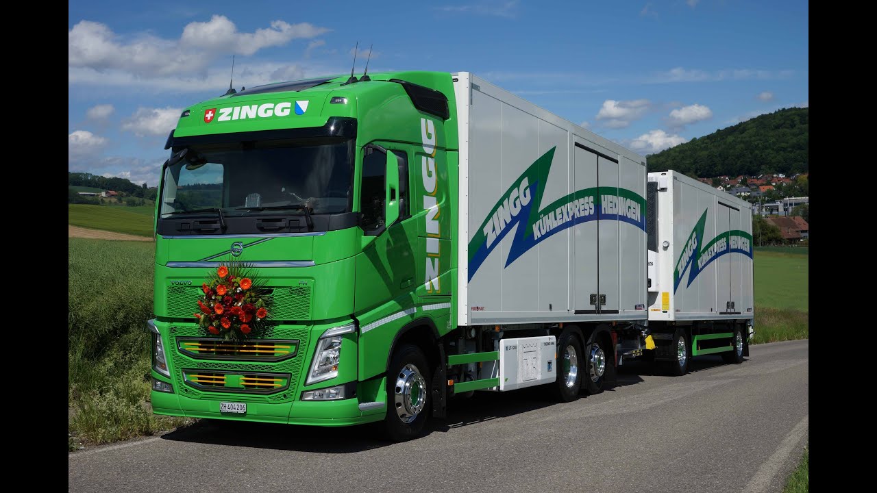 Zingg Transporte Hedingen Kühlzug