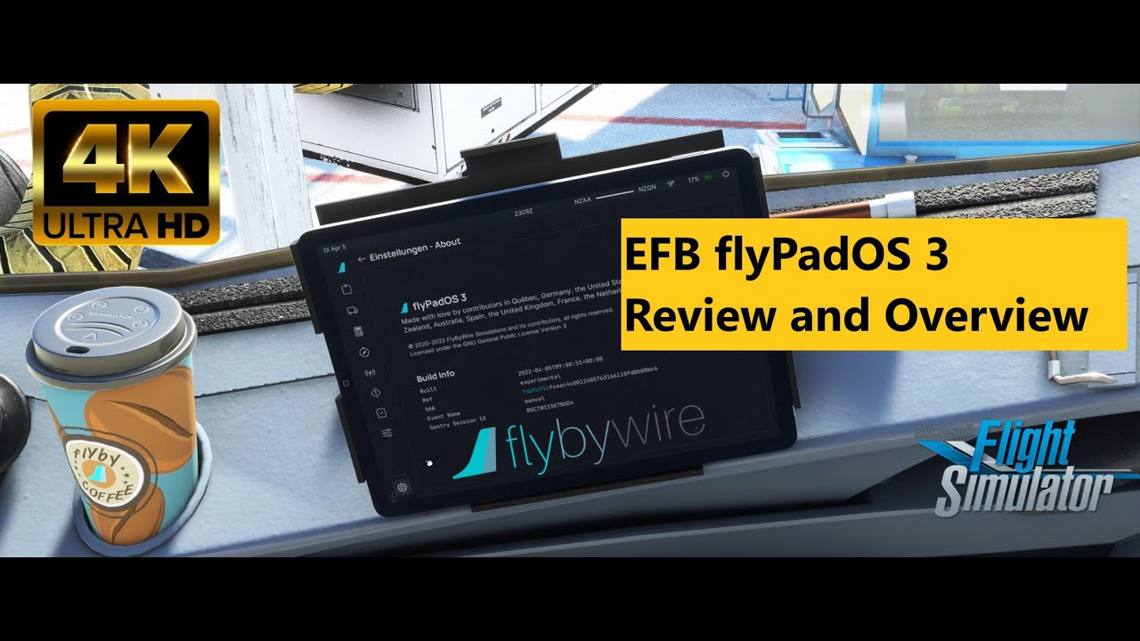 MSFS |  Flybywire FlypadOS 3 Feature Review  | 4K