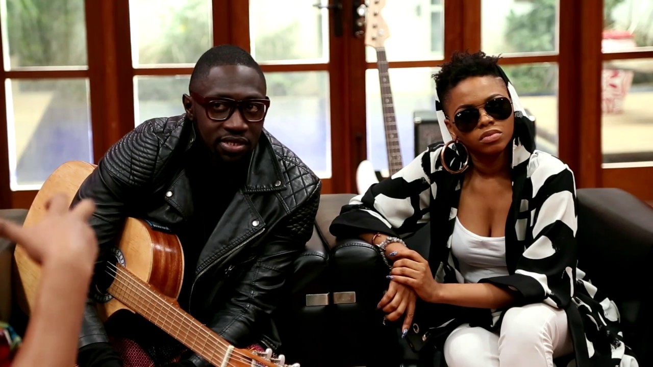 Sauti Sol and Chidinma meet producer Masterkraft