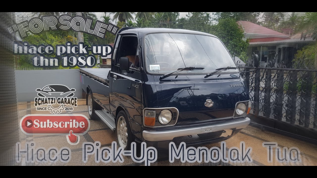Restorasi Back to Original || for sale mobil legend pick- up #toyota || hiace pick-up thn 1980
