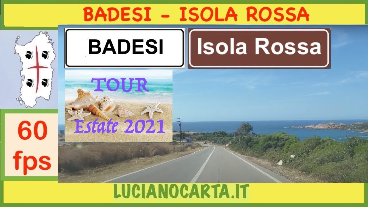Badesi (SS) - Isola Rossa (SS) - TOUR ESTIVO