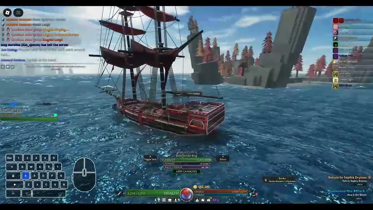 The best way to hunt an admiral (Arcane Odyssey Full Release)