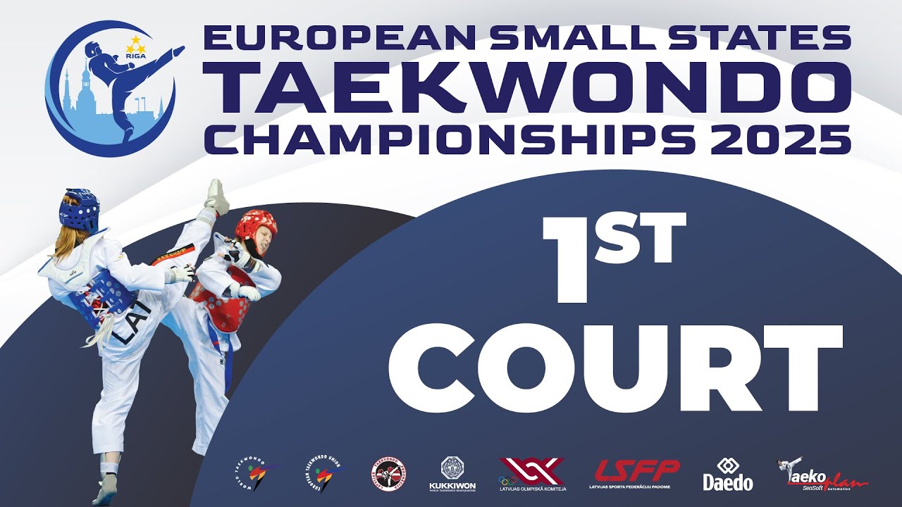 European Small States Championships 2025 - Day 1 - 1st Court