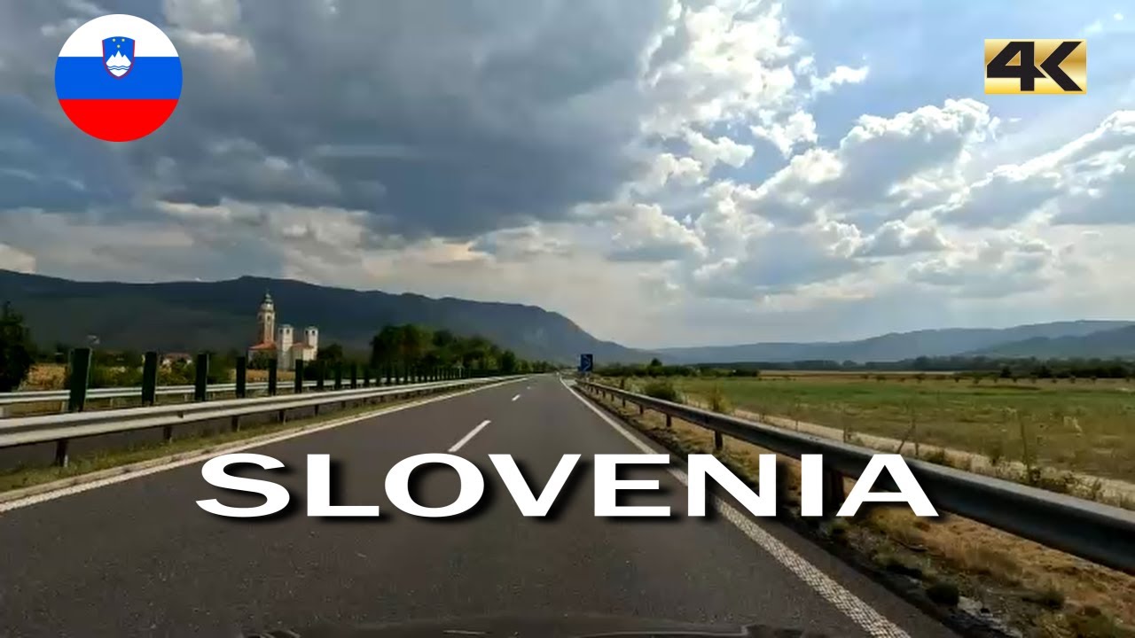 Driving Slovenia border to border (from Italy to Hungary) | summer 2024 | 4K