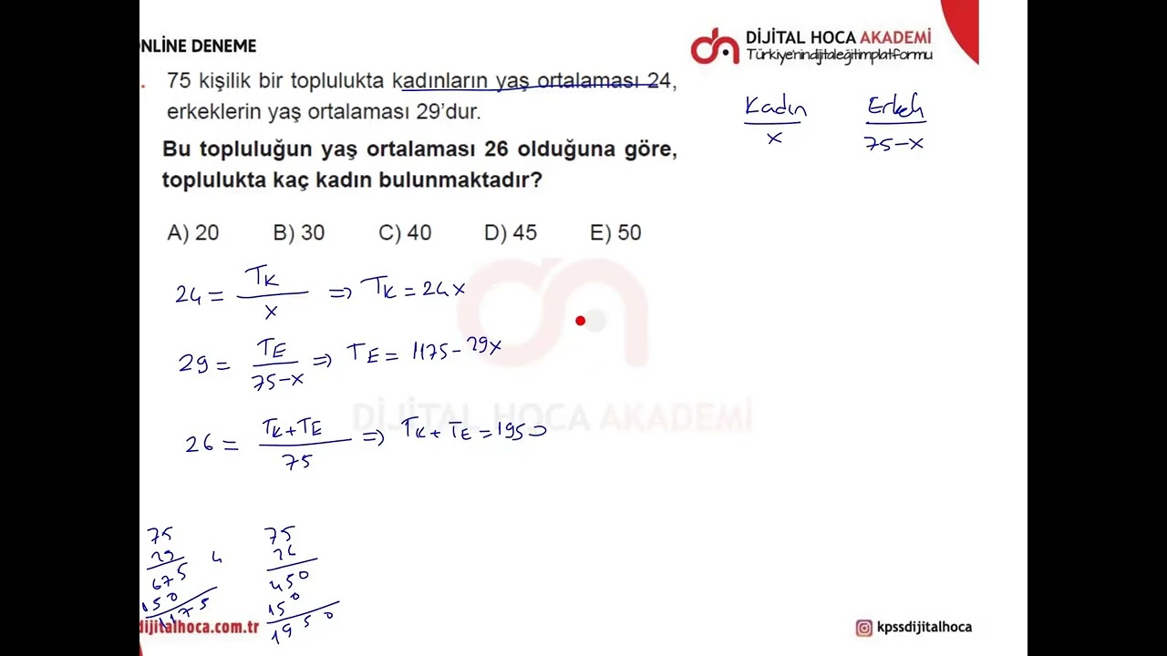 ÖSYM Tahmin Sorular
