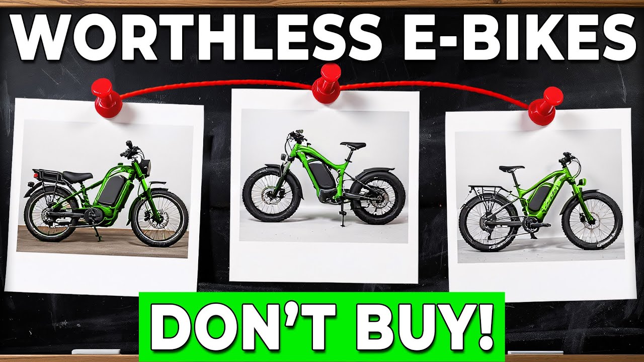 These 13 Electric Bikes Are NOW WORTHLESS – Don’t Buy Them!