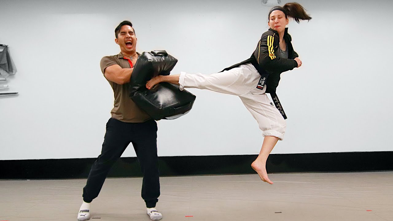 Improve Back Kick for TKD Sparring