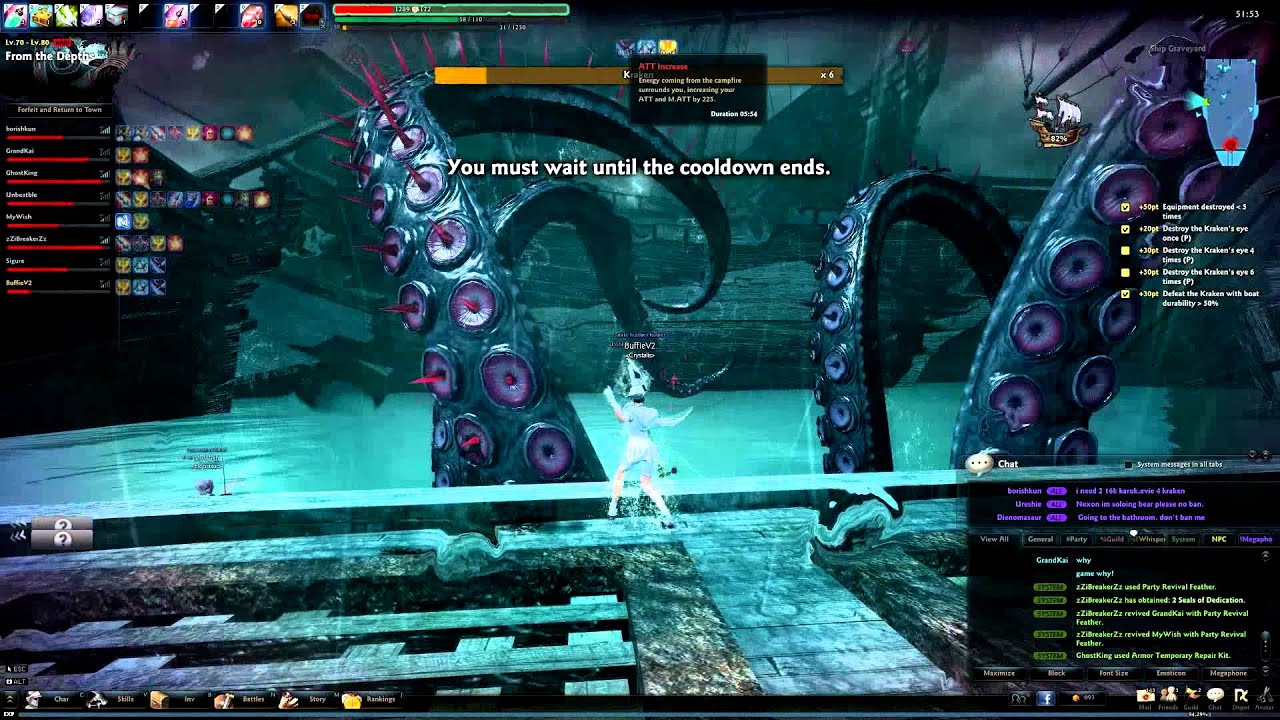 Vindictus Kraken 70-80