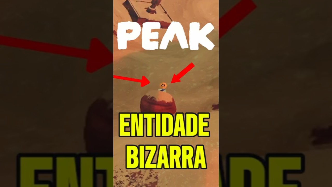 A ENTIDADE SECRETA DO PEAK O OBSERVADOR (THE LOOKER) #games #jogos #peak #peaksegredo #peakgame