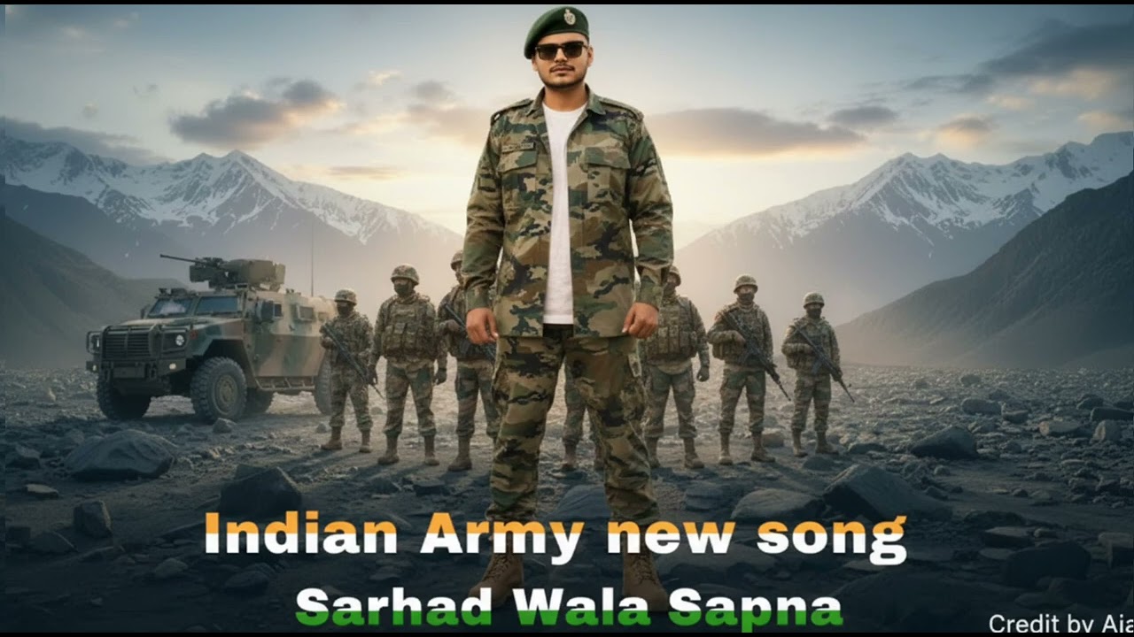 सरहद वाला सपना New Indian Army song [lyrics by Ajay Rajput] [editing by Ajay Rajput 