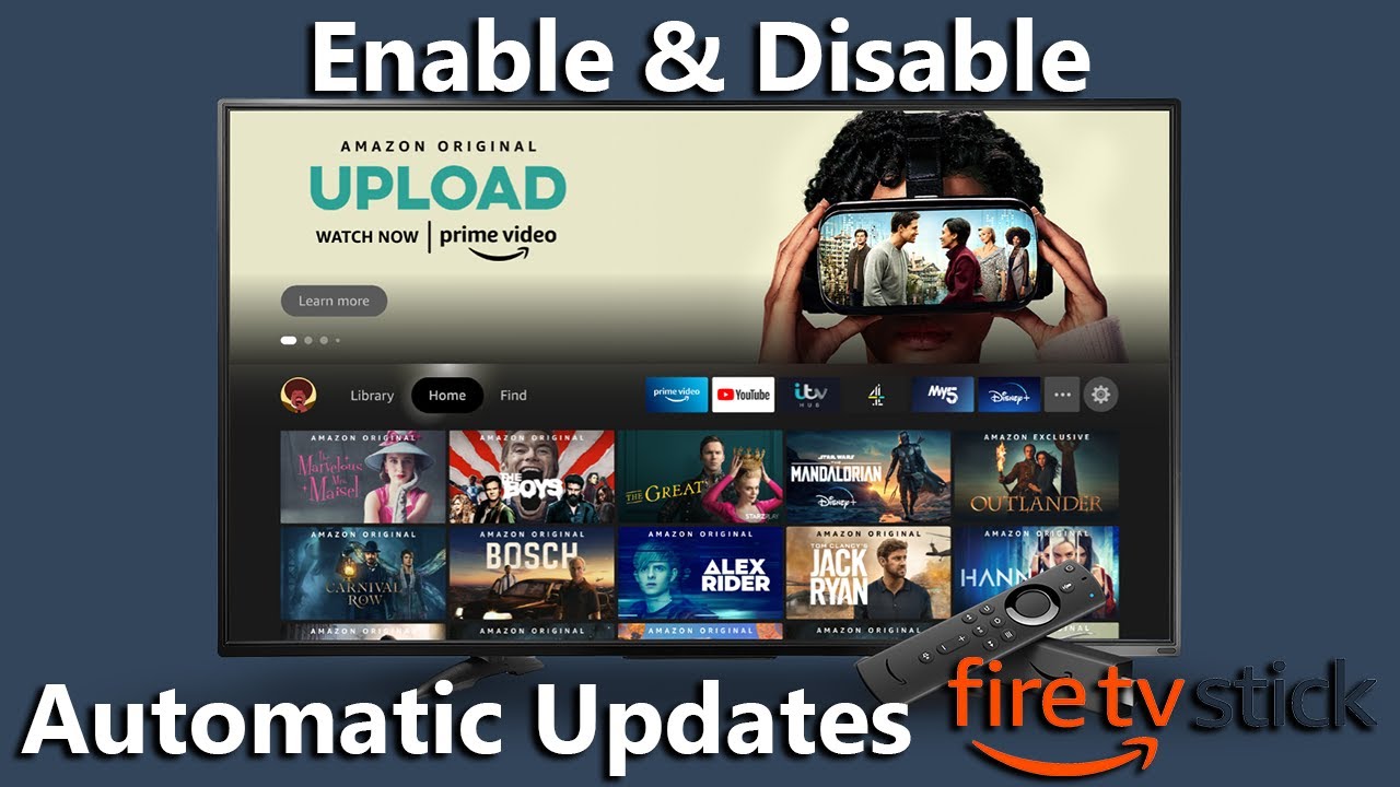 How To Enable/Disable Automatic App Updates On Amazon Fire TV