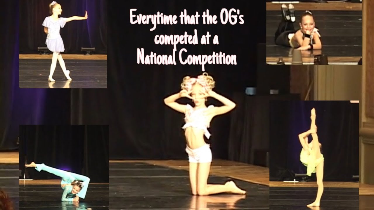 Every time that the OG’s competed at a National competition