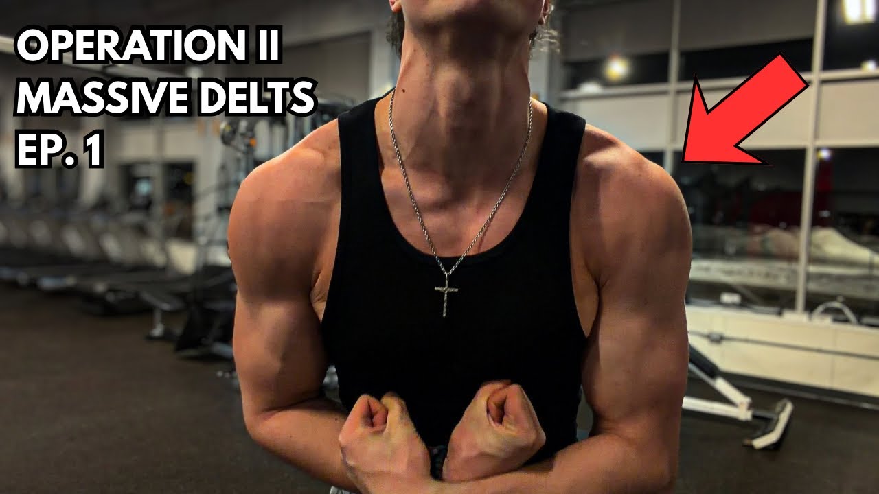 Building Myself 3D Shoulders & Big Arms