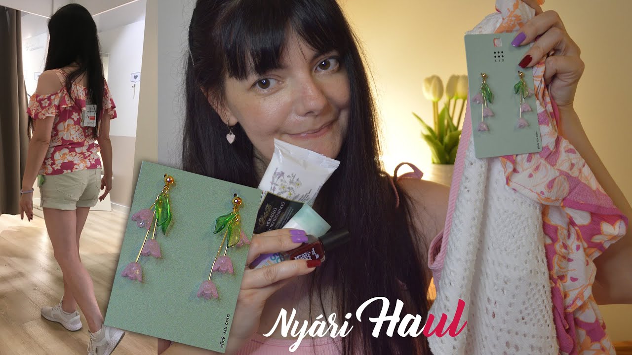 🌺 Nyári HAUL Videó 🌺 #asmr #magyarasmr #haulvideo #haul #takko #pepco #kik #dm